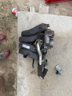 Коллектор всасывающий 55354092 zafira b vectra c signum 2.2 direct 155km z22yh фото №1