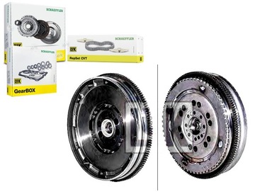 Колесо двухмассовый mercedes w202 w210 2,2 cdi 97-03 lu фото №1