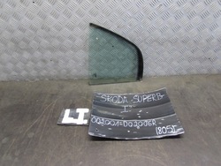 Скло двері лівий зад skoda superb i 01-06r dot24 as2 m68 фото №1