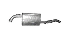 Глушитель конечный fiat tipo ii poj.1,6 jtd фото №1