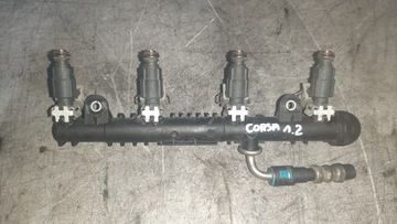 Планка впрыскивающий 0280151076 opel corsa c 1.2 фото №1