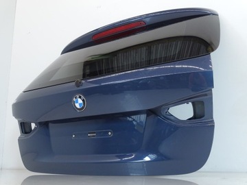Кришка кришка зад задня багажника з скло bmw x1 e84 09-15r синя b07 фото №1