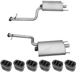 Lexus ls 460 4.6 v8 2006-0/0 глушитель конечный фото №1