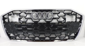 Audi a6 c8 s-line рестайлінг pdc решітка радіатора хром радар 4k0853651r фото №1