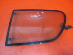 Fiat secicento стекло кузовная откидная левая зад задняя фото №1