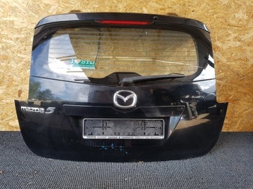 Mazda 5 зад кришка кришка багажника комплектна чорна фото №1