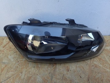 Лампа права фара праві vw polo 6r 6r1941016e фото №1