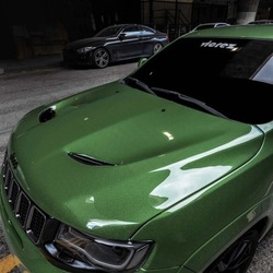 Капот алюмінієва trackhawk srt стиль grand cherokee 2014-2021 фото №1