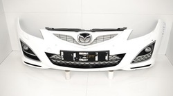 Бампер перед переднє mazda 6 gh рестайлінг 10-12r pdc омивачі фото №1