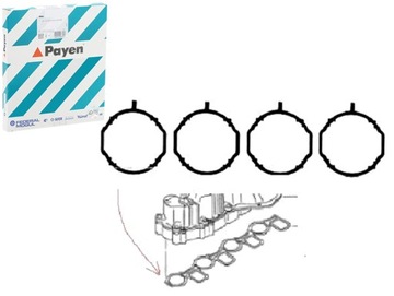 Набор прокладок коллектора впускного audi a1 a3 seat altea altea xl фото №1