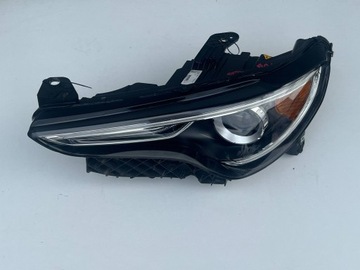 Alfa romeo stelvio лампа ліва передня usa led лінза 2018- фото №1
