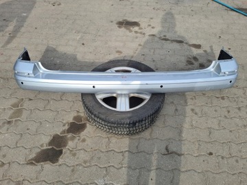 Vw t6 бампер зад срібний la7w pdc фото №1