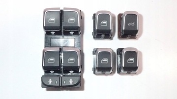 Комплект кнопки скло хром audi a6 c7 4g0959851 фото №1