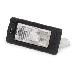 Лампа освещение номерного знака vw golf v vi passat фото №1