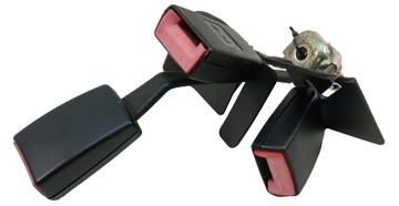 Audi a6 c5 застёжка ремня заднего застёжки sprzączki kpl фото №1