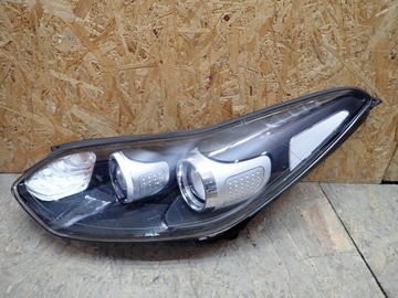 Лампа левая фара левый led kia sportage 4 iv ql qle 15-18r 92101-f1010 фото №1