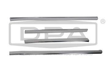 Планка планки декоративный дверь хром vw passat b5 01-05 3b0853515c kpl фото №1