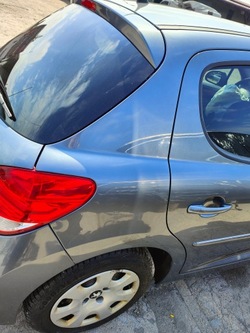 Peugeot 207 10r 5d крыло правые зад задний kthc фото №1