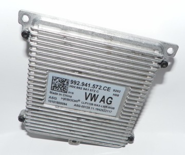 Модуль led перетворювач skoda kodiaq рестайлінг vw tiguan 992941572ce 992941572c фото №1