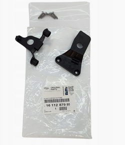 Крепление фара левая 1611287980 новый оригинальный номер psa c4 cactus фото №1