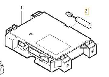 Volvo c30 c70 s40 v50 xc90 батарея on call voc фото №1