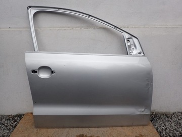 Дверь правые передние правый перед vw polo 6r 6c 09- фото №1