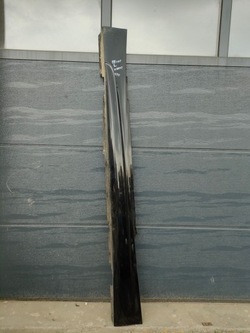 Bmw e81 м-пакет планка порогова ліва чорний сапфір фото №1