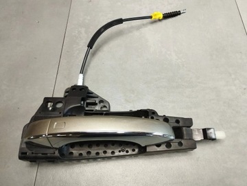 Audi a6 c7 4g ручка ліва зад lz1u kessy led хром фото №1
