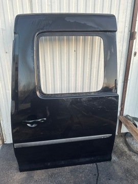 Дверь левый зад bok комплектные сдвижные vw caddy 2k 2k5 maxi фото №1