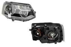 Фара лампа праві vw transporter t5 09- tyc фото №1