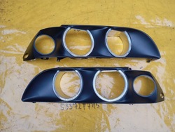 Bmw 5 e39 рестайлинг лампа рамка dekor кольцо оптоволокно фара фото №1