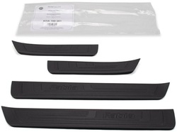 Планки пороговые накладки skoda fabia 2 ii оригинал фото №1