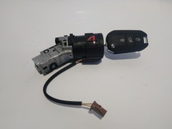 Citroen c3 c4 замок зажигания ключ 9663123380 фото №1