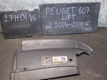 Защита ремня правый перед peugeot 607 рестайлинг 04-10r 9649007677 фото №1