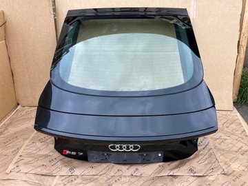 Audi a7 rs7 c7 кришка спойлер комплект ly9t ідеальний стан оригінал 2016r фото №1