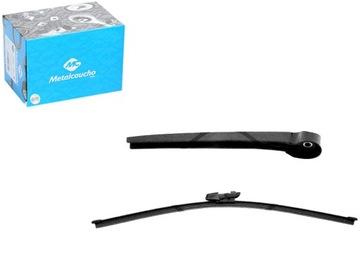 Важіль двірники зад з щітка 350mm metalcaucho фото №1