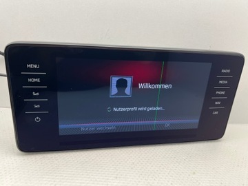 Дисплей радио skoda kamiq 19- 655919606 фото №1