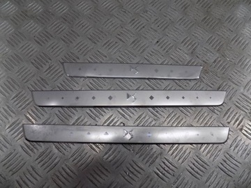 Citroen ds7 crossback 2017- защита нижняя порога dekor фото №1