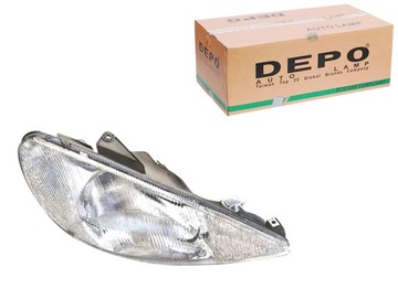 Depo фара лампа передняя 6205s7 2742283 50647 фото №1