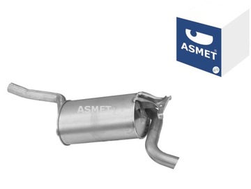 Глушник системи випускного зад mercedes 190 w201 1.8 2.0 10.82-08.93 фото №1