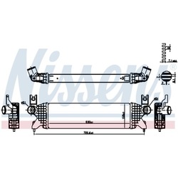 Інтеркулер suzuki sx4 vitara ly 15- 1.0 1.4 фото №1