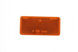 Отражатель оранжевый 44x94 клеящийся lublin фото №1