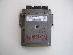 Компьютер блок управления двигателя ducato jumper boxer 06-12 9663289080, 9661256980 фото №1