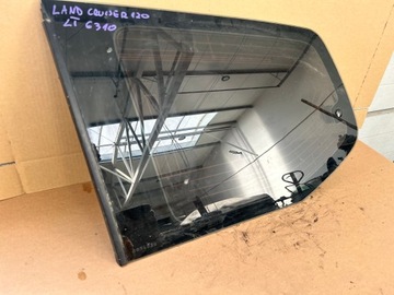 Стекло кузовная левая левый зад toyota land cruiser 120 фото №1
