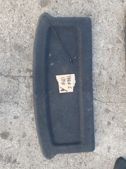 Полиця задня багажника skoda fabia i 1 4d chb чорна фото №1