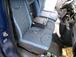 Сиденье пассажира двойной scudo expert jumpy 2006-2015r оригинал очень хороший фото №1