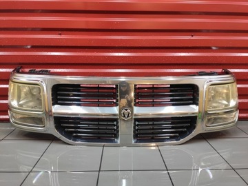 Dodge nitro 08- решётка радиатора решётка рамка радиатор перед хром оригинал хороший фото №1