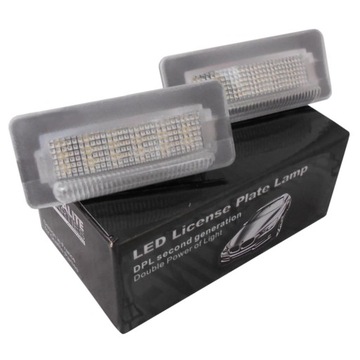 Лампочки led номерного знака mercedes sprinter vw lt 95-06 фото №1