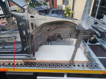 Четверть перед передняя правая лонжерон порог vw golf 7 vii цвет lr7h фото №1