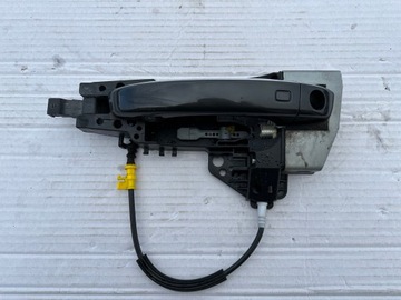 Audi a6 c7 4g ручка дверь левых перед lz7l keyless go подсвечиваемая хром фото №1